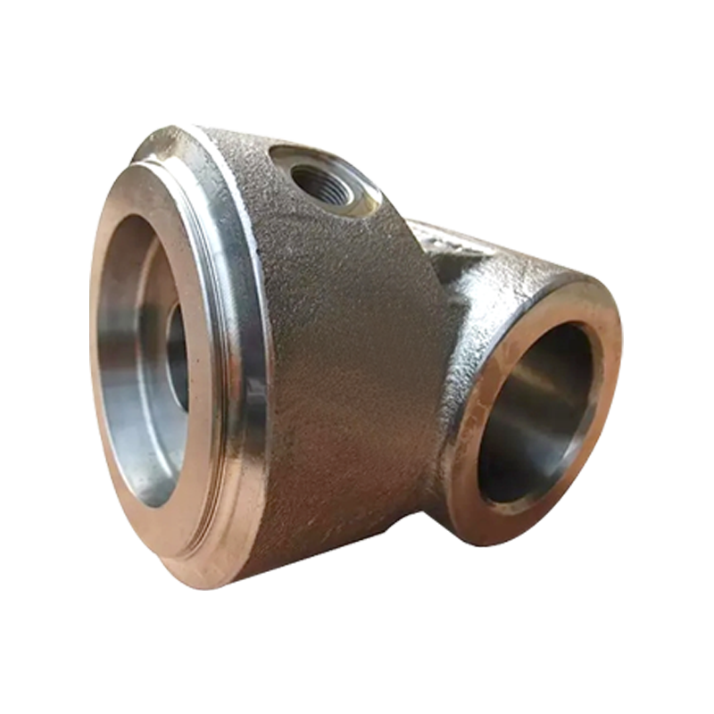 Kereta api fitting hidrolik baja casting